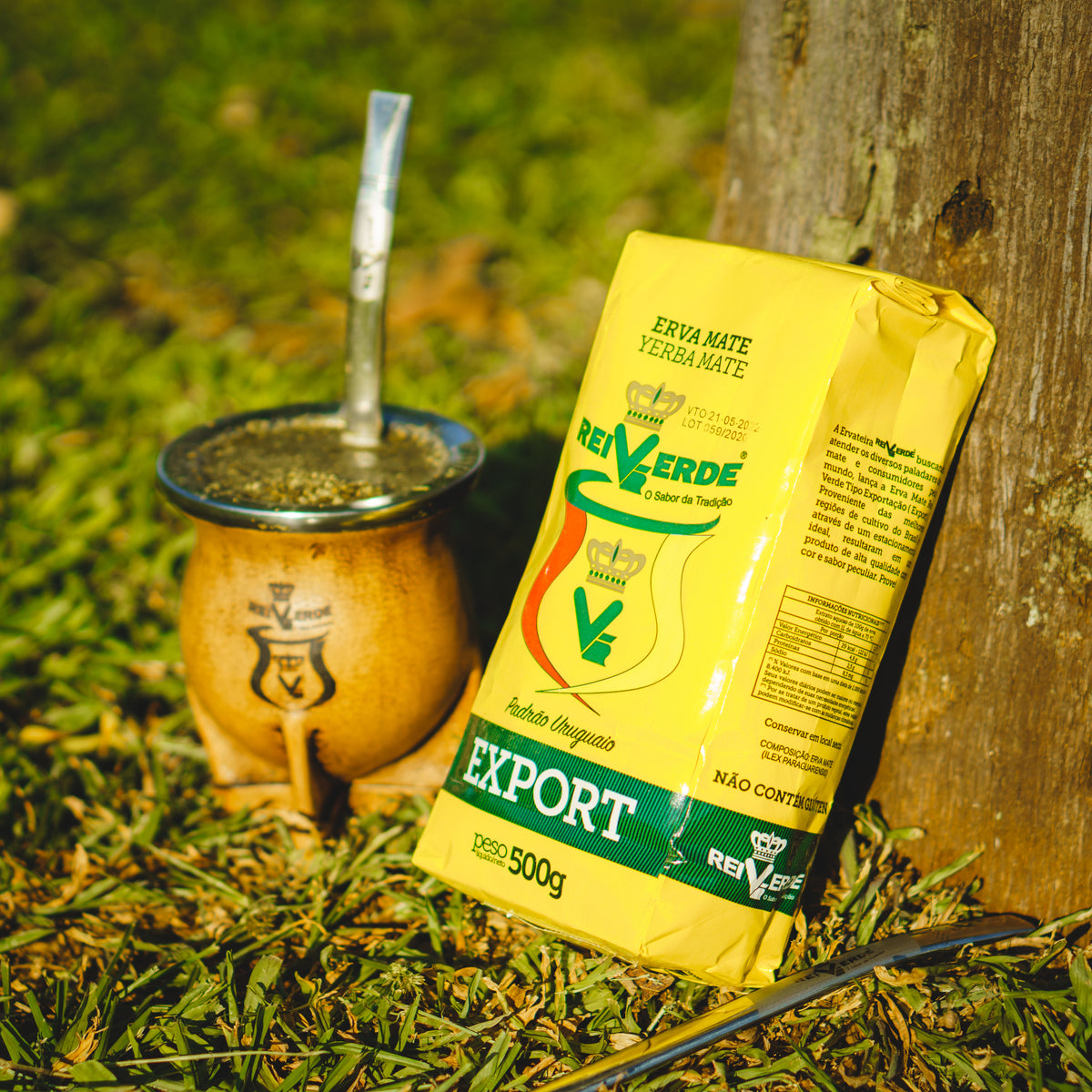 Pack x3 Yerba Mate Rei Verde Tradicional 3x1kg