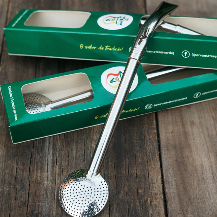 Bombilla de Acero Inox Rei Verde